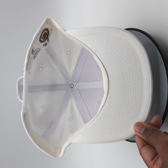 The Game| NWT Vintage NHL Boston Bruins White Sports Cap Snap Back - Picture 9 of 11